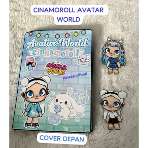 CINAMOROLL AVATAR QUIET BOOK MY BUSY MAINAN EDUKASI ANAK BONGKAR PASANG SENDIRI