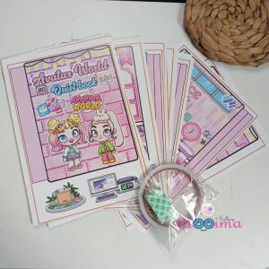Mainan Viral Anak Quiet Book Series Avatar World Neon