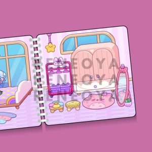 Paper Doll House Avatar World edisi Pink House Sudah Dirangkai Limited Edition Mainan Anak Perempuan