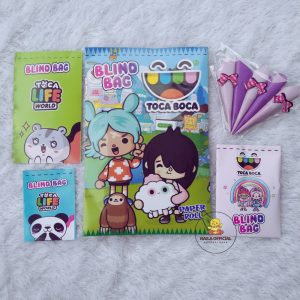Blin Blind Bag Nail Paper Doll OutFit Special Series Roblox Labubu Kuromi Avatar Cinnamorol Kuromi