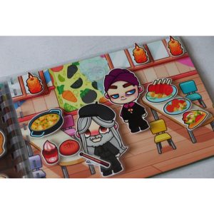 Wizards Toca Boca Paper Doll Avatar World Harry Potter mainan edukasi anak bongkar pasang Siap Main