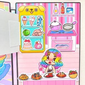 Rainbow House in Avatar world - Paper Doll