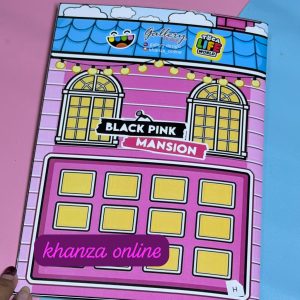 TOCA MANSION BLACK PINK - Mainan edukatif anak terbaru SUDAH DI LAMINASI ANTI AIR